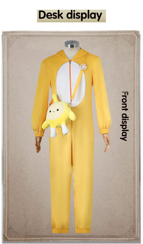 Identity V Lucky Guy “Little Yellow’s Friend” Cosplay Costume – Jumpsuit for Game Anime Fans - Coscosmos