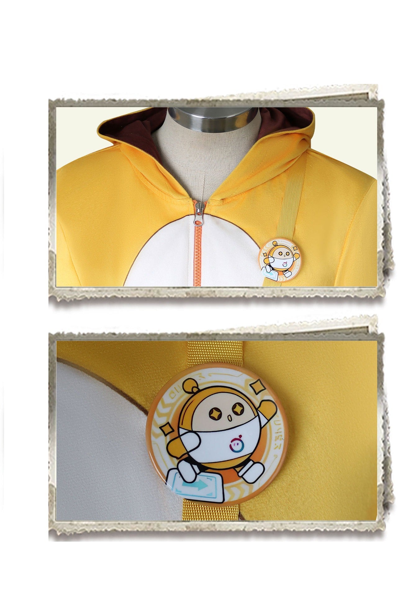 Identity V Lucky Guy “Little Yellow’s Friend” Cosplay Costume – Jumpsuit for Game Anime Fans - Coscosmos