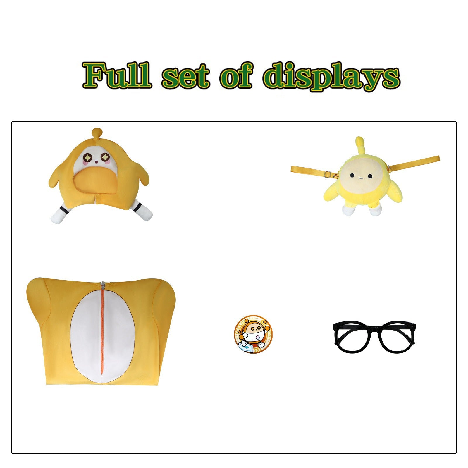 Identity V Lucky Guy “Little Yellow’s Friend” Cosplay Costume – Jumpsuit for Game Anime Fans - Coscosmos