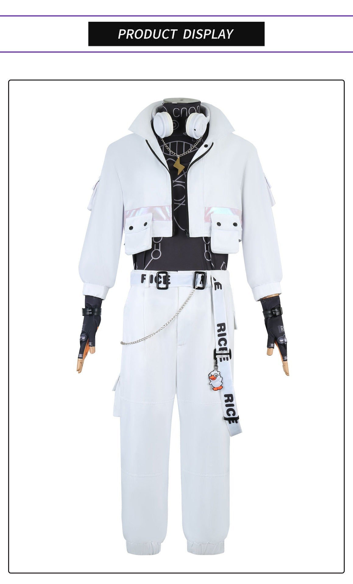 Identity V Prisoner Cosplay Costume – Luca Balsa Linked Skin Version, Game Anime Halloween Outfit for Men, High - Quality Detective Style Halloween Cosplay Uniform - Coscosmos