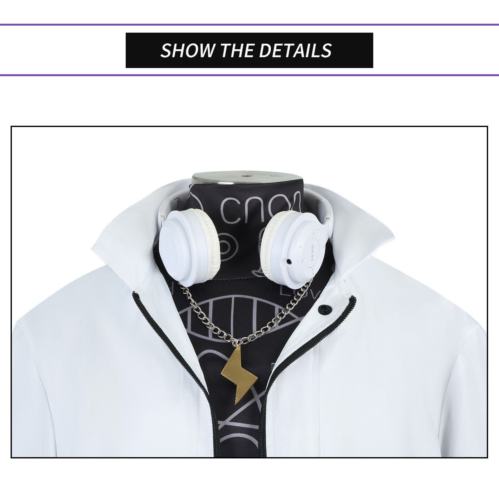 Identity V Prisoner Cosplay Costume – Luca Balsa Linked Skin Version, Game Anime Halloween Outfit for Men, High - Quality Detective Style Halloween Cosplay Uniform - Coscosmos