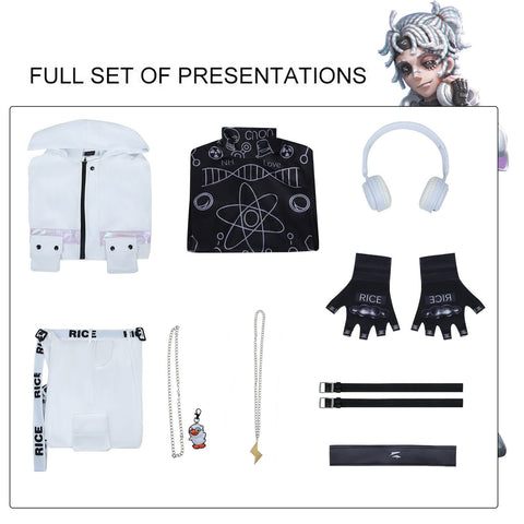 Identity V Prisoner Cosplay Costume – Luca Balsa Linked Skin Version, Game Anime Halloween Outfit for Men, High - Quality Detective Style Halloween Cosplay Uniform - Coscosmos
