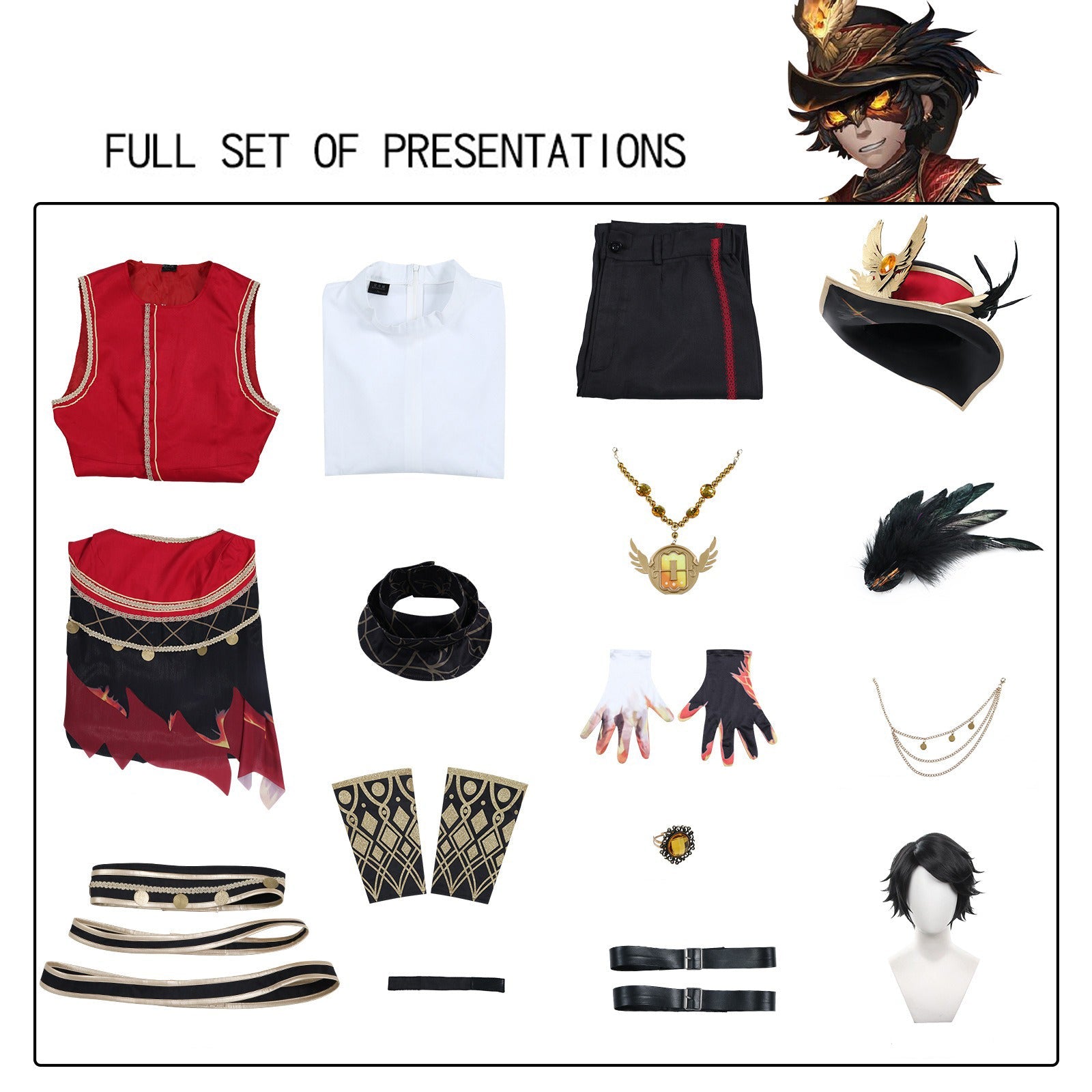 Identity V Prospector Cosplay Costume – “Norton’s Legacy of Gethsemane” Game Anime Outfit for Fans - Coscosmos