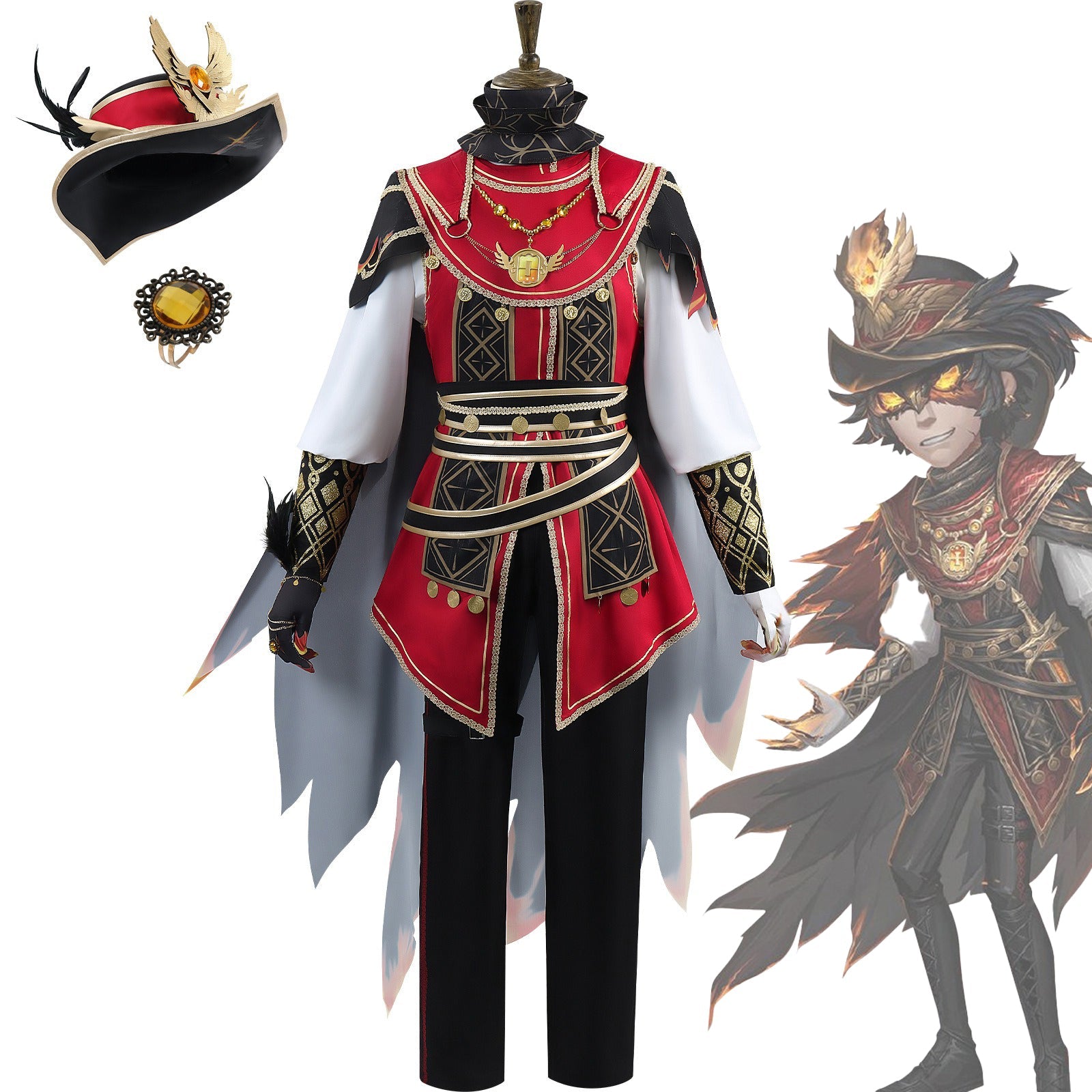 Identity V Prospector Cosplay Costume – “Norton’s Legacy of Gethsemane” Game Anime Outfit for Fans - Coscosmos