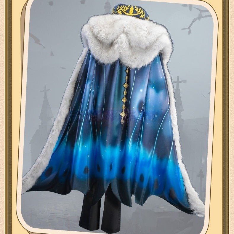 Identity V The Hermit Warden Cosplay Costume Full Set with Cloak - Coscosmos