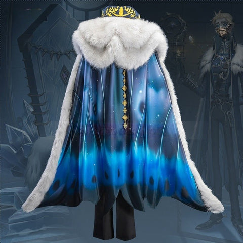 Identity V The Hermit Warden Cosplay Costume Full Set with Cloak - Coscosmos
