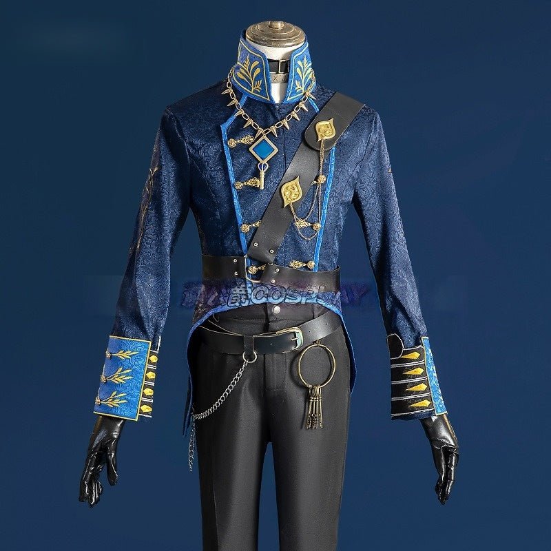 Identity V The Hermit Warden Cosplay Costume Full Set with Cloak - Coscosmos