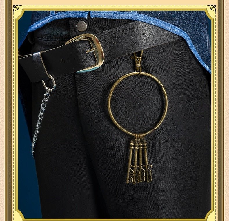 Identity V The Hermit Warden Cosplay Costume Full Set with Cloak - Coscosmos