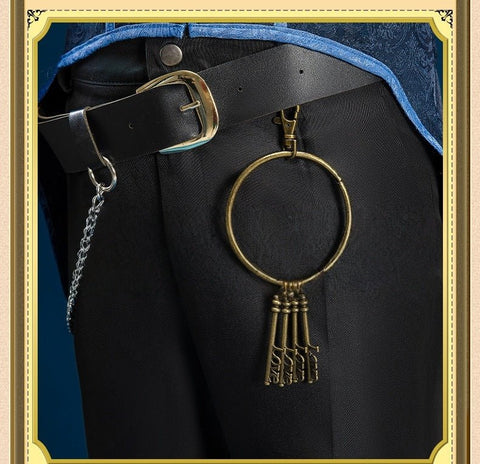 Identity V The Hermit Warden Cosplay Costume Full Set with Cloak - Coscosmos