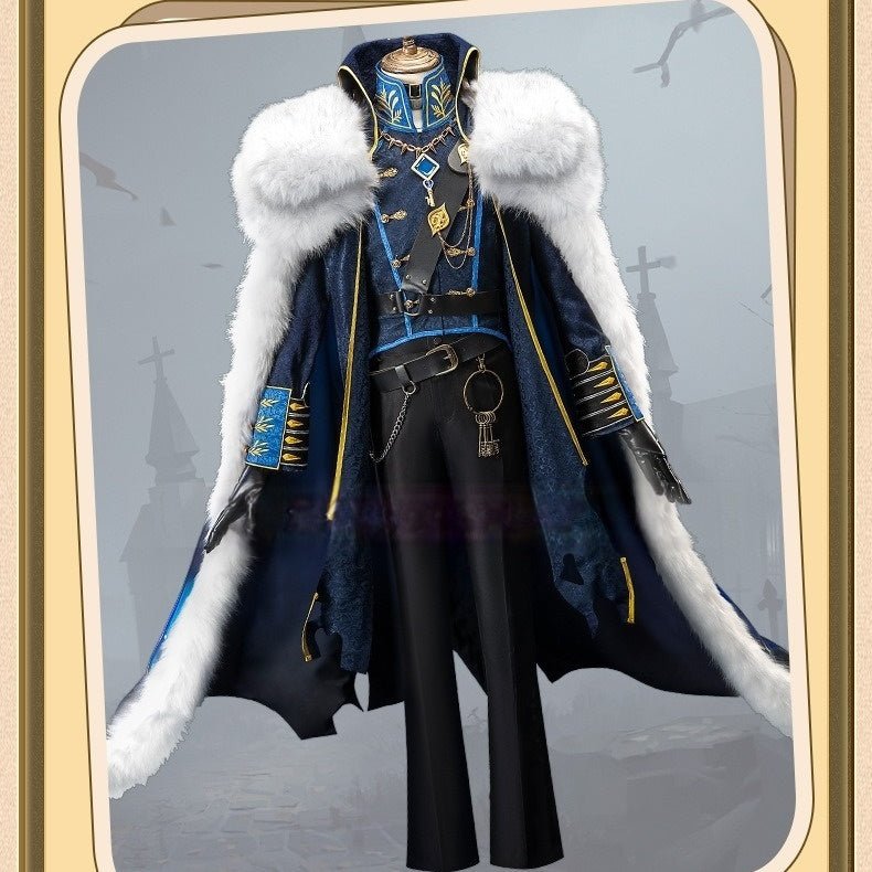 Identity V The Hermit Warden Cosplay Costume Full Set with Cloak - Coscosmos
