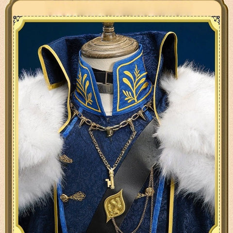 Identity V The Hermit Warden Cosplay Costume Full Set with Cloak - Coscosmos