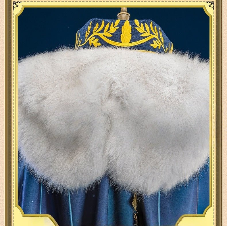 Identity V The Hermit Warden Cosplay Costume Full Set with Cloak - Coscosmos