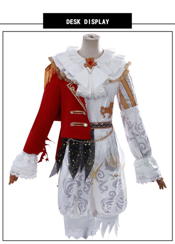 Identity V “The King in the Stars” Cosplay Costume for Toy Merchant, Weeping Clown Cosplay Outfit, Game Anime Apparel for Fans - Coscosmos