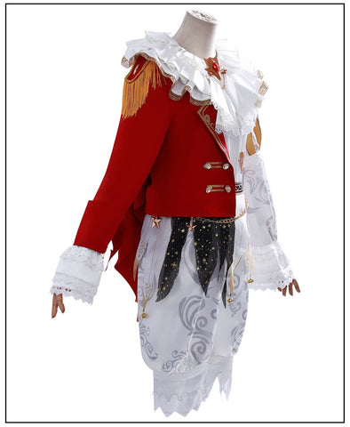 Identity V “The King in the Stars” Cosplay Costume for Toy Merchant, Weeping Clown Cosplay Outfit, Game Anime Apparel for Fans - Coscosmos