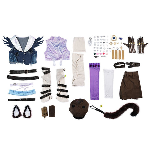 Identity V The Lanternist — Feasting on This Shore Cosplay Costume Complete Set - Coscosmos
