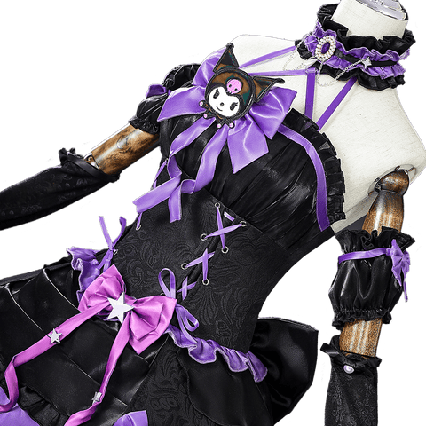 Identity V x Sanrio Collaboration - Bloody Queen Cosplay Costume - Coscosmos
