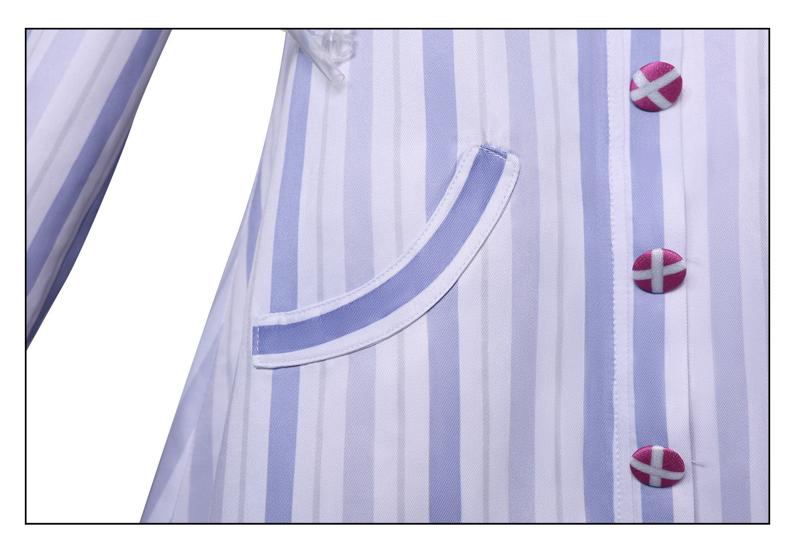 Infinity Warmth Cosplay Costume: Quirky Lolita Maid Nurse Uniform - Coscosmos