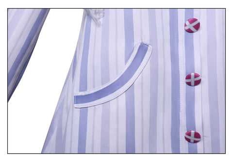 Infinity Warmth Cosplay Costume: Quirky Lolita Maid Nurse Uniform - Coscosmos