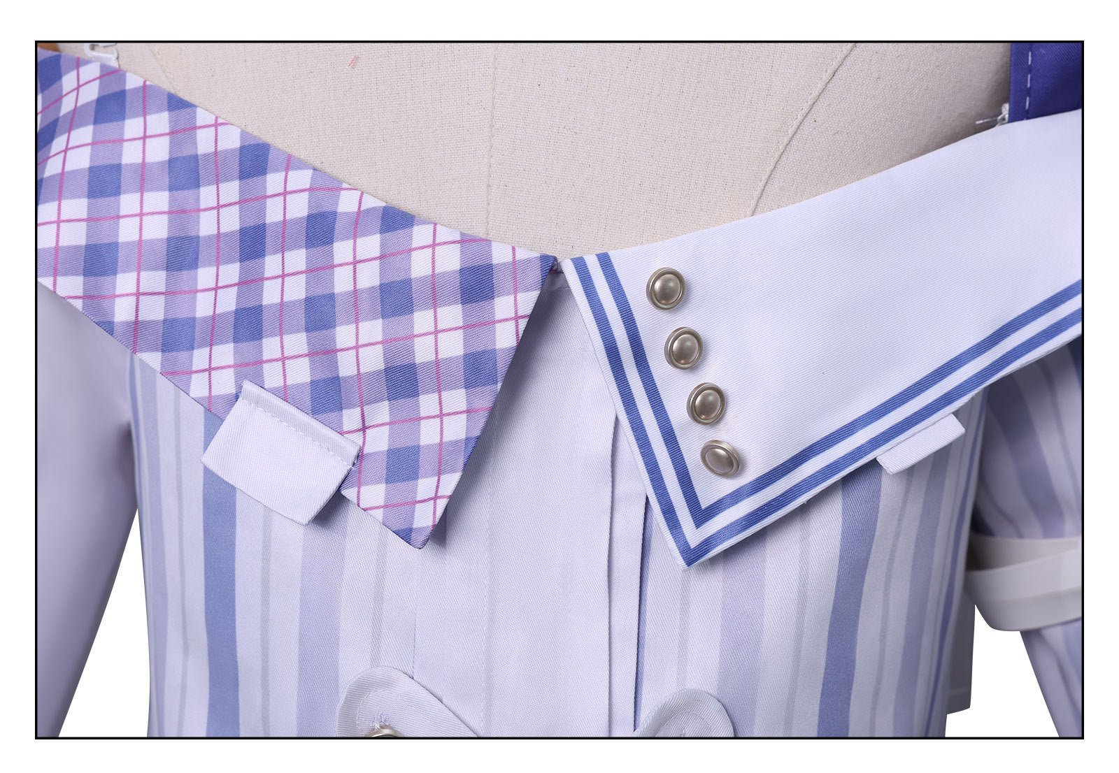 Infinity Warmth Cosplay Costume: Quirky Lolita Maid Nurse Uniform - Coscosmos