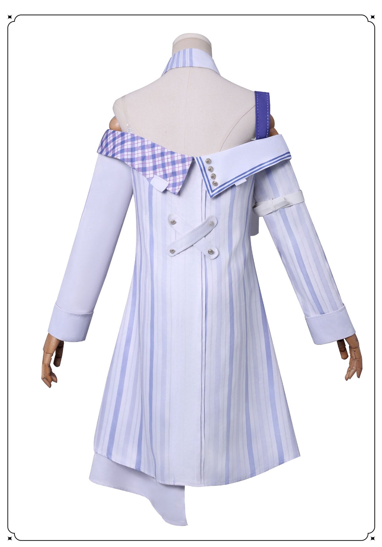 Infinity Warmth Cosplay Costume: Quirky Lolita Maid Nurse Uniform - Coscosmos
