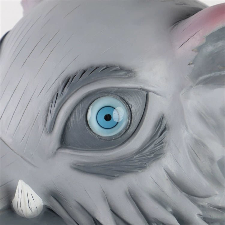 Inosuke Hashibira Boar Mask from Demon Slayer Cosplay Prop - Coscosmos