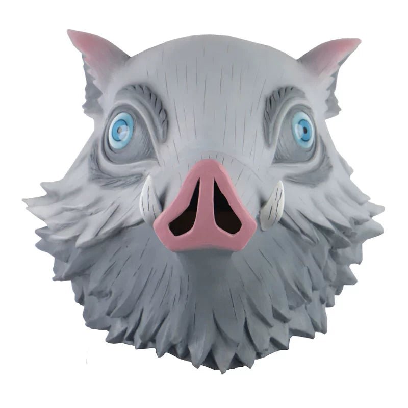 Inosuke Hashibira Boar Mask from Demon Slayer Cosplay Prop - Coscosmos