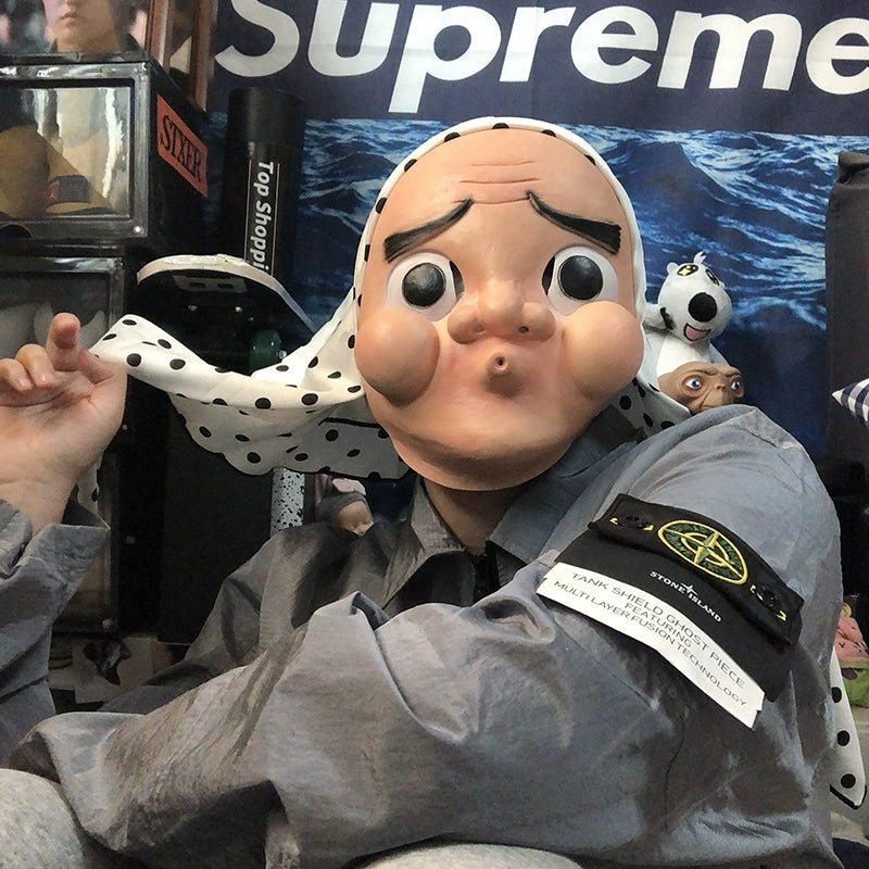 Inosuke Hashibira Boar Mask from Demon Slayer Cosplay Prop - Coscosmos