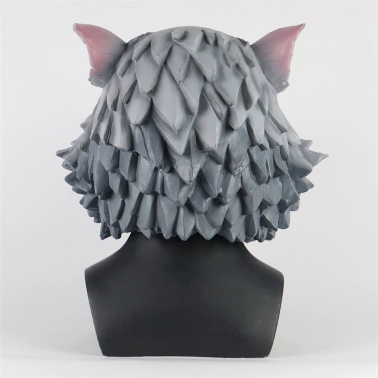 Inosuke Hashibira Boar Mask from Demon Slayer Cosplay Prop - Coscosmos