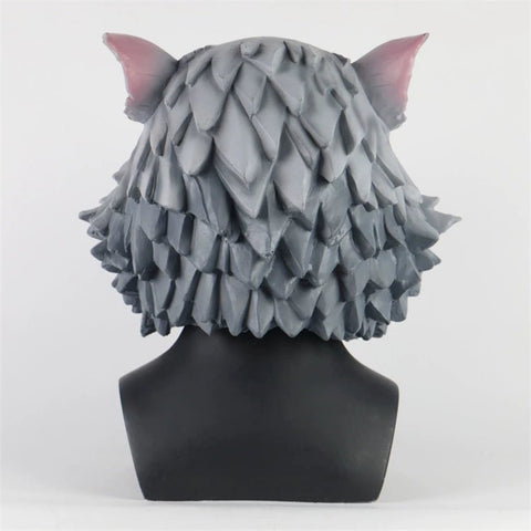 Inosuke Hashibira Boar Mask from Demon Slayer Cosplay Prop - Coscosmos