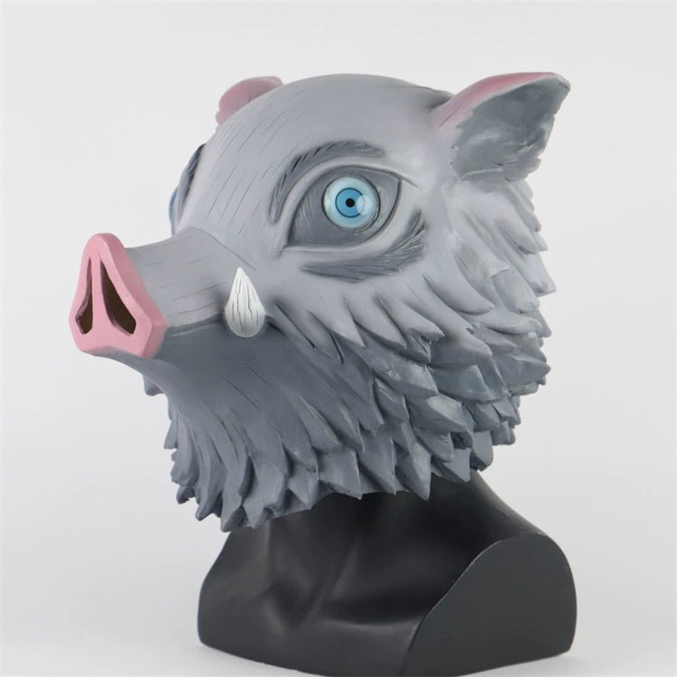 Inosuke Hashibira Boar Mask from Demon Slayer Cosplay Prop - Coscosmos