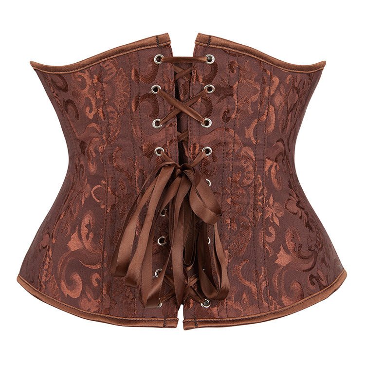 Internet - Famous Corset Waist Cincher Wedding Underbust Bridal Shapewear Short Style - Coscosmos