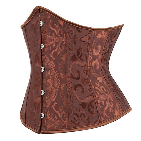 Internet - Famous Corset Waist Cincher Wedding Underbust Bridal Shapewear Short Style - Coscosmos