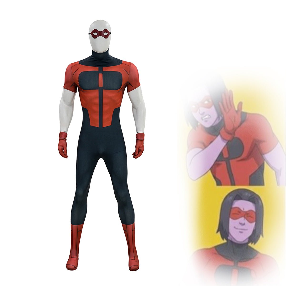 Invincible Season 4 Oliver Grayson Cosplay Costume - Coscosmos