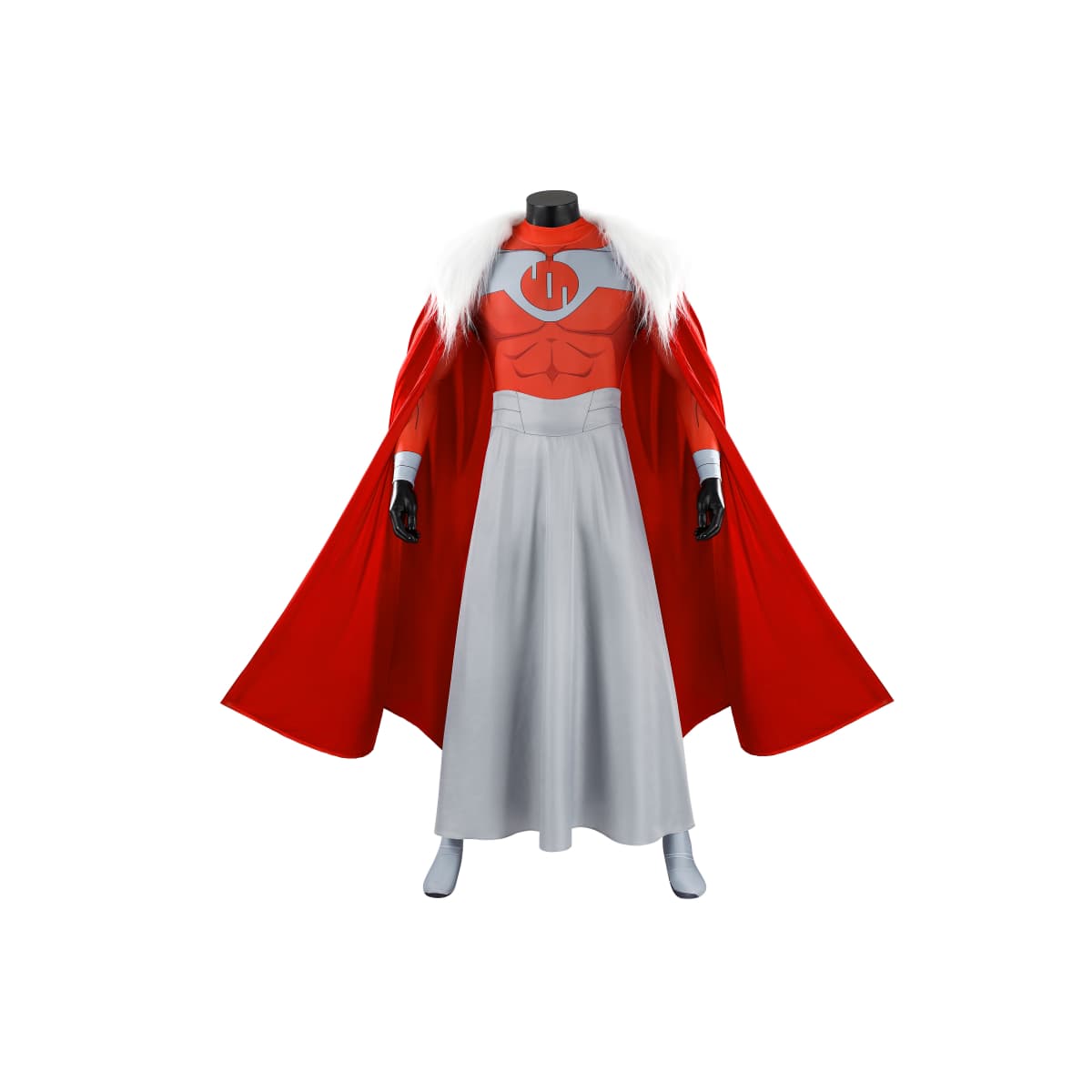 Invincible Trig Cosplay Full Costume, Tight Jumpsuit With Cape, Complete Cosplay Outfit For Fans - Coscosmos