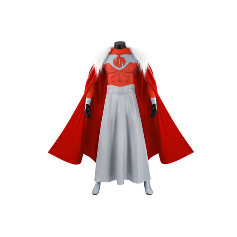 Invincible Trig Cosplay Full Costume, Tight Jumpsuit With Cape, Complete Cosplay Outfit For Fans - Coscosmos