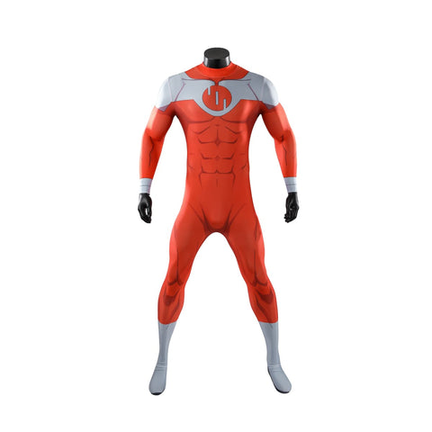 Invincible Trig Cosplay Full Costume, Tight Jumpsuit With Cape, Complete Cosplay Outfit For Fans - Coscosmos