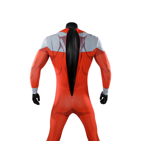 Invincible Trig Cosplay Full Costume, Tight Jumpsuit With Cape, Complete Cosplay Outfit For Fans - Coscosmos
