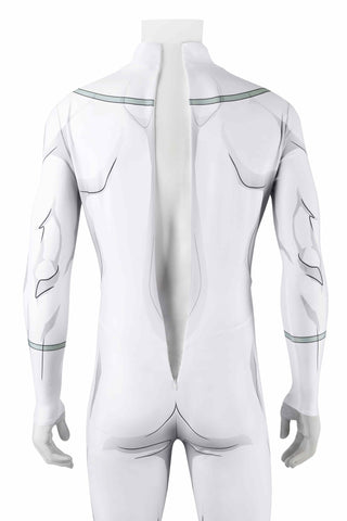 Invincible Viltrumite Mark Full Bodysuit Cosplay Costume, Superhero Mark Grayson Jumpsuit Outfit for Anime Cosplay - Coscosmos