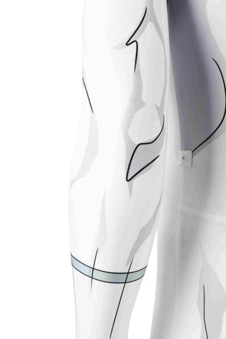 Invincible Viltrumite Mark Full Bodysuit Cosplay Costume, Superhero Mark Grayson Jumpsuit Outfit for Anime Cosplay - Coscosmos