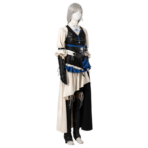 Jill Warrick Cosplay Costume from Final Fantasy XVI - FF16 Halloween Carnival Suit - Coscosmos