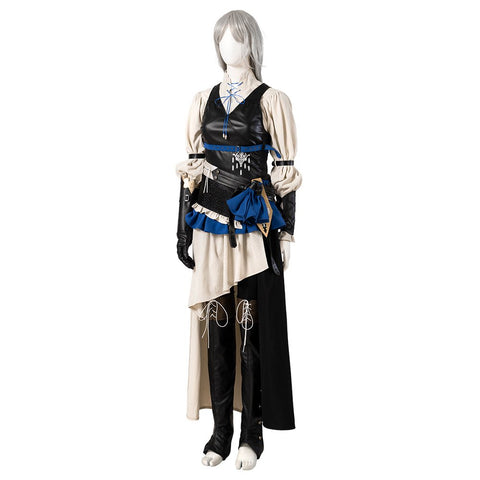 Jill Warrick Cosplay Costume from Final Fantasy XVI - FF16 Halloween Carnival Suit - Coscosmos