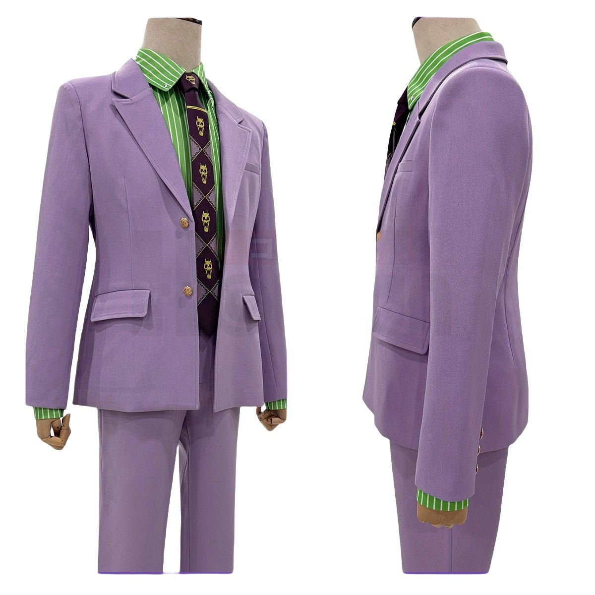 JoJo's Bizarre Adventure: Diamond Is Unbreakable Yoshikage Kira Cosplay Costume - Premium Quality Anime Outfit - Coscosmos