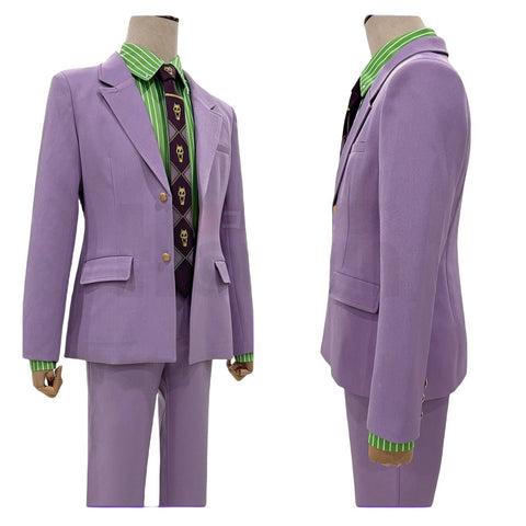 JoJo's Bizarre Adventure: Diamond Is Unbreakable Yoshikage Kira Cosplay Costume - Premium Quality Anime Outfit - Coscosmos