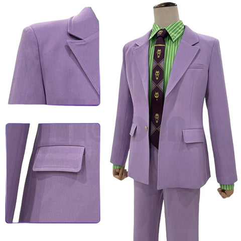 JoJo's Bizarre Adventure: Diamond Is Unbreakable Yoshikage Kira Cosplay Costume - Premium Quality Anime Outfit - Coscosmos