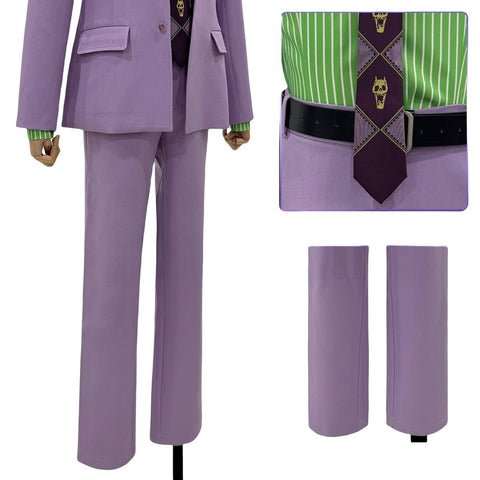 JoJo's Bizarre Adventure: Diamond Is Unbreakable Yoshikage Kira Cosplay Costume - Premium Quality Anime Outfit - Coscosmos