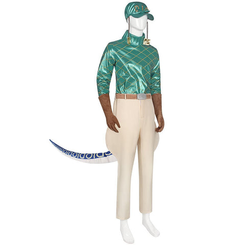 JoJo's Bizarre Adventure Diego Brando Full Cosplay Costume Halloween Outfit - Coscosmos