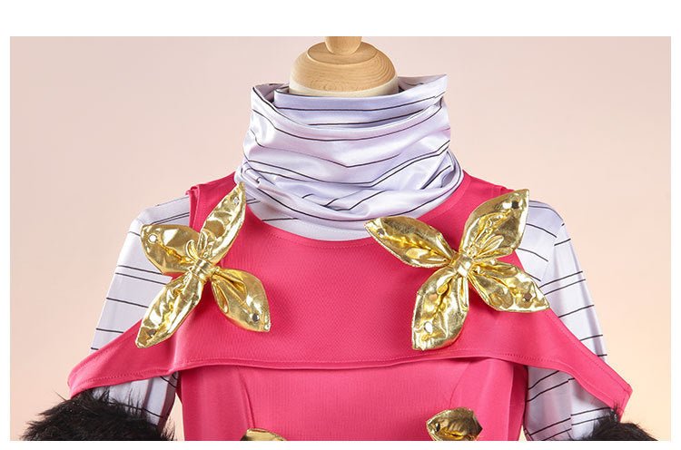 JoJo's Bizarre Adventure Part 7 SBR Cosplay Hot Pants Nun Anime Costume Full Set - Coscosmos