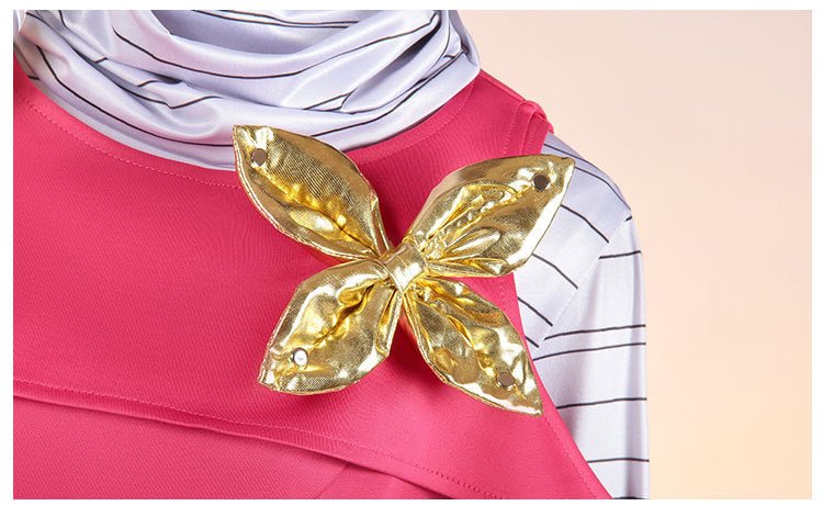 JoJo's Bizarre Adventure Part 7 SBR Cosplay Hot Pants Nun Anime Costume Full Set - Coscosmos