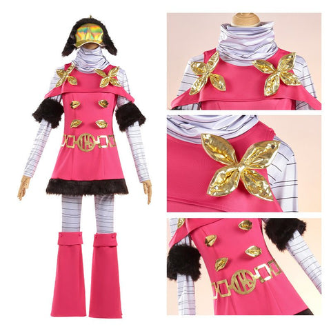 JoJo's Bizarre Adventure Part 7 SBR Cosplay Hot Pants Nun Anime Costume Full Set - Coscosmos