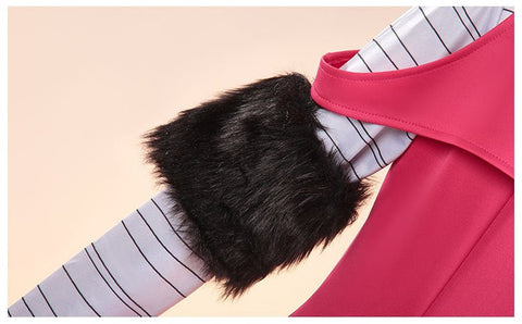 JoJo's Bizarre Adventure Part 7 SBR Cosplay Hot Pants Nun Anime Costume Full Set - Coscosmos